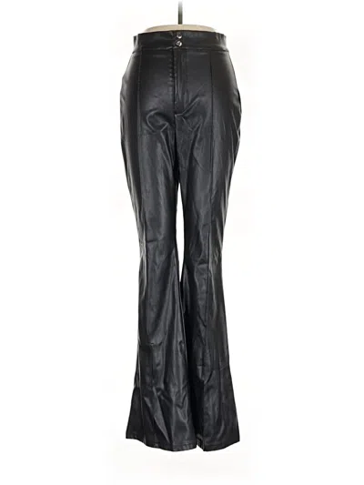 Pre-owned Shein Casual Pants In Black