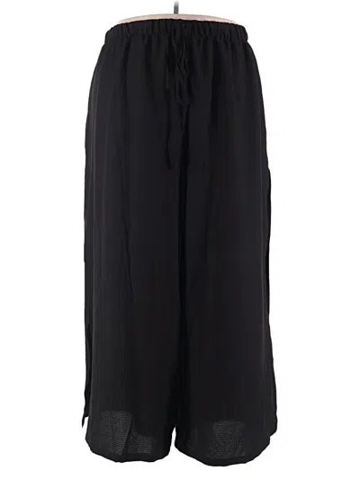 Pre-owned Shein Casual Pants In Black