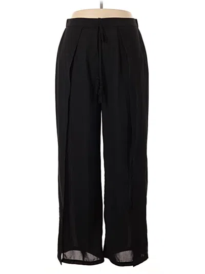 Pre-owned Shein Casual Pants In Black