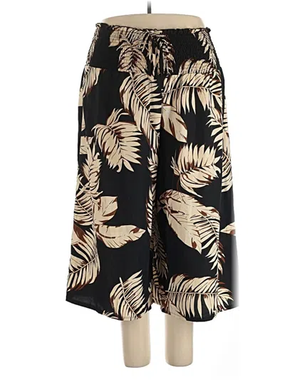 Pre-owned Shein Casual Pants In Black