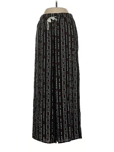 Pre-owned Shein Casual Pants In Black