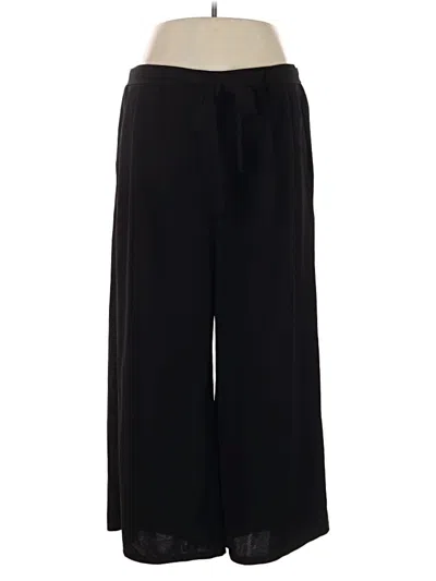 Pre-owned Shein Casual Pants In Black
