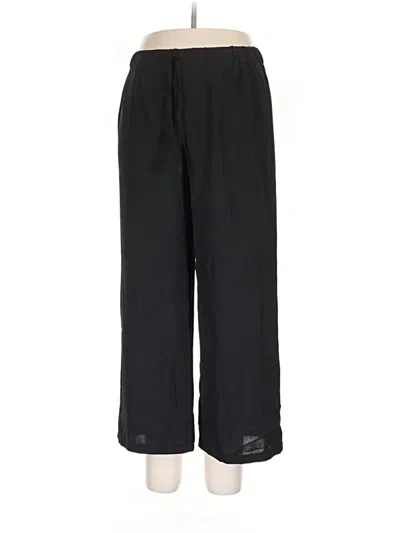Pre-owned Shein Casual Pants In Black