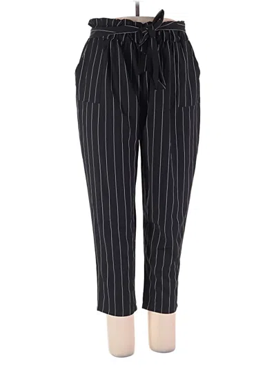 Pre-owned Shein Casual Pants In Black