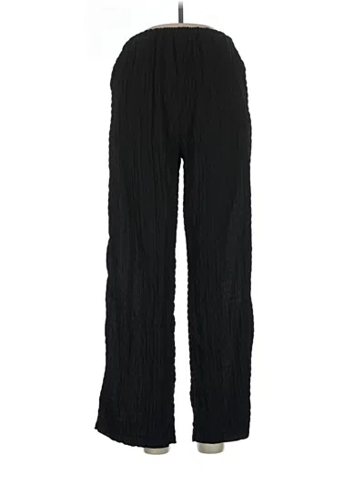 Pre-owned Shein Casual Pants In Black