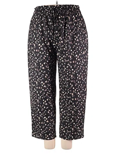Pre-owned Shein Casual Pants In Black