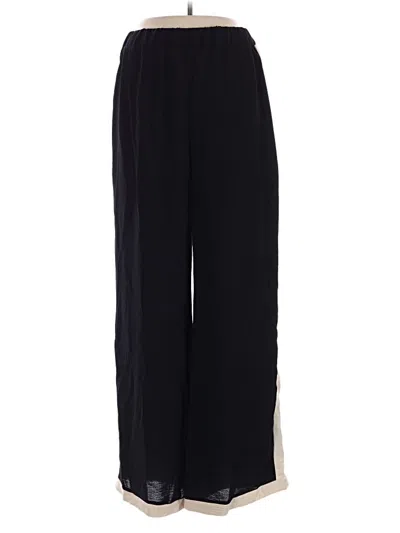 Pre-owned Shein Casual Pants In Black