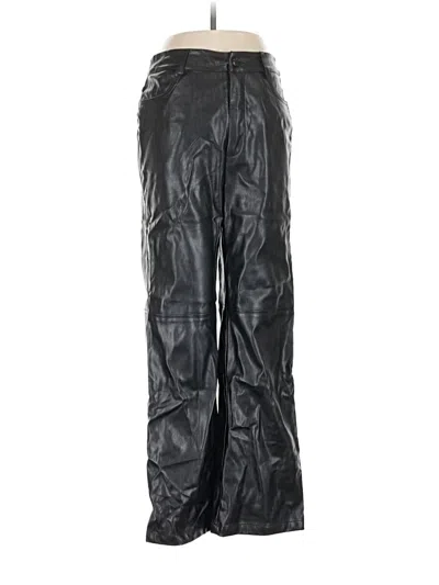 Pre-owned Shein Casual Pants In Black