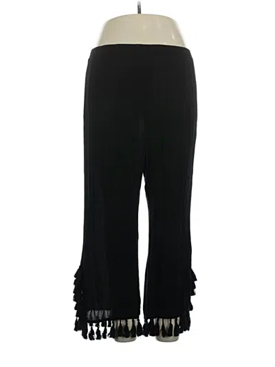 Pre-owned Shein Casual Pants In Black