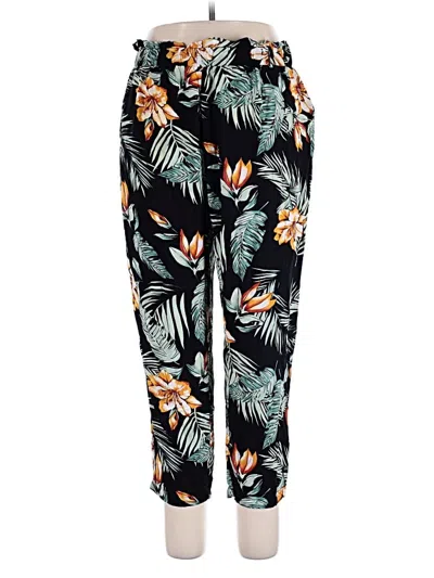 Pre-owned Shein Casual Pants In Black