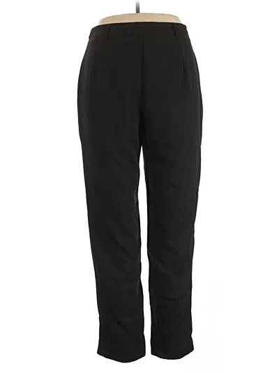 Pre-owned Shein Casual Pants In Black