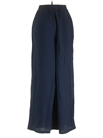 Pre-owned Shein Casual Pants In Blue