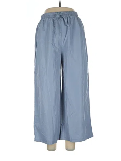 Pre-owned Shein Casual Pants In Blue