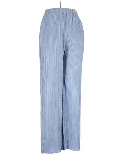 Pre-owned Shein Casual Pants In Blue