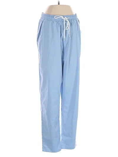 Pre-owned Shein Casual Pants In Blue