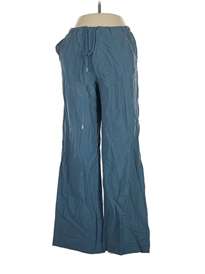 Pre-owned Shein Casual Pants In Blue