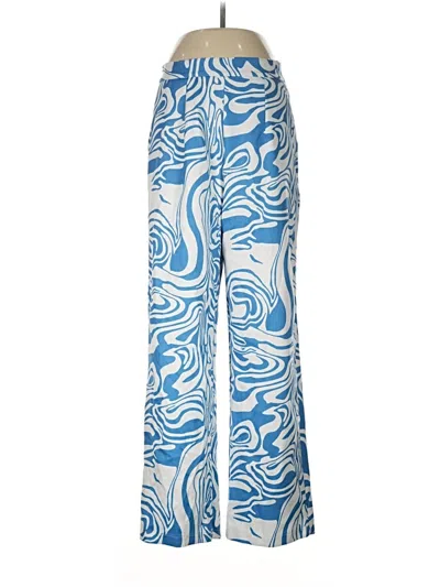 Pre-owned Shein Casual Pants In Blue
