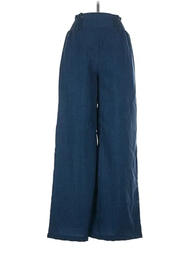 Pre-owned Shein Casual Pants In Blue