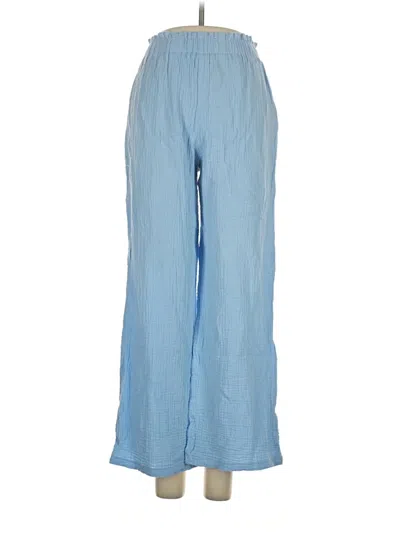 Pre-owned Shein Casual Pants In Blue