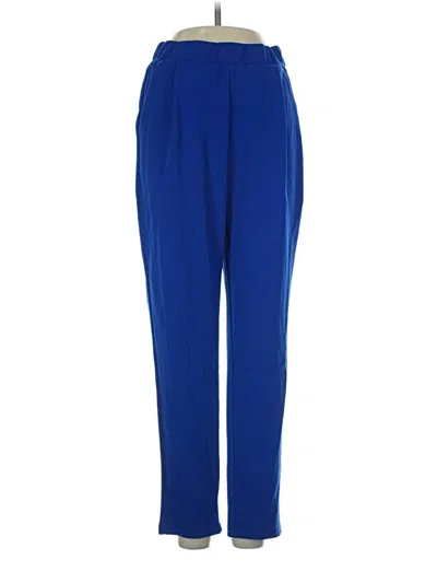 Pre-owned Shein Casual Pants In Blue