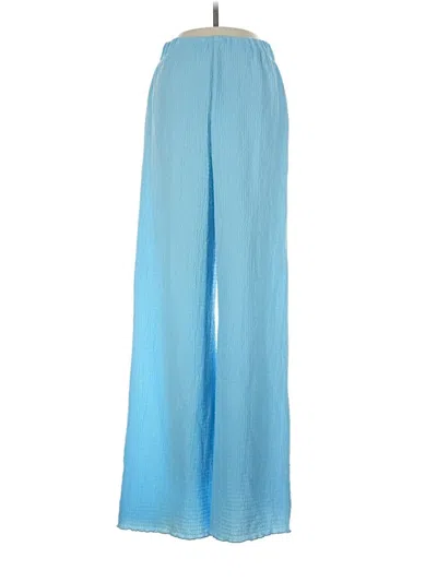 Pre-owned Shein Casual Pants In Blue