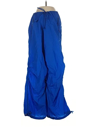 Pre-owned Shein Casual Pants In Blue