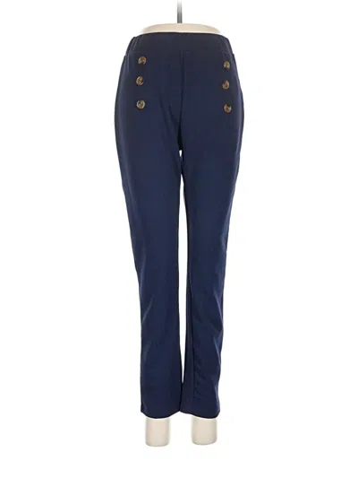 Pre-owned Shein Casual Pants In Blue