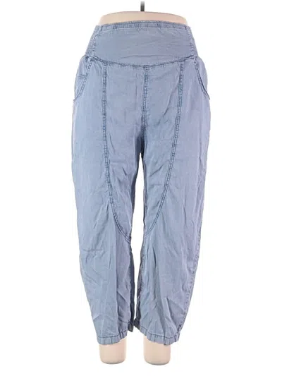 Pre-owned Shein Casual Pants In Blue