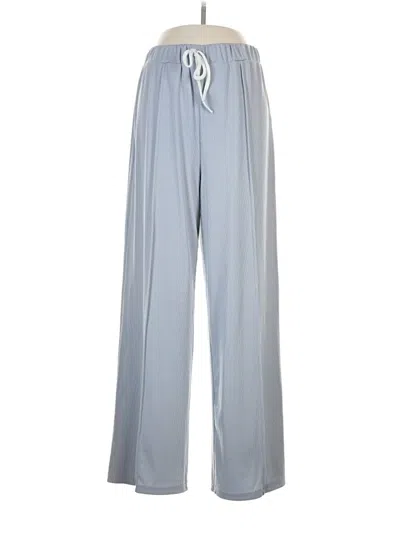 Pre-owned Shein Casual Pants In Blue