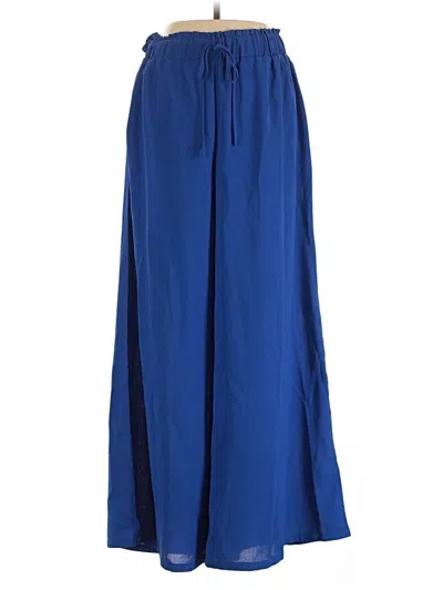 Pre-owned Shein Casual Pants In Blue