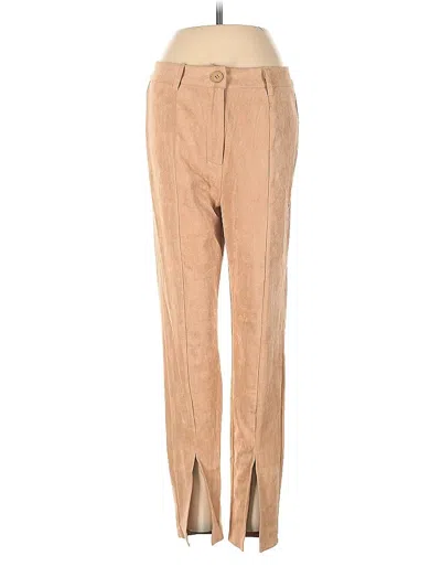 Pre-owned Shein Casual Pants In Brown