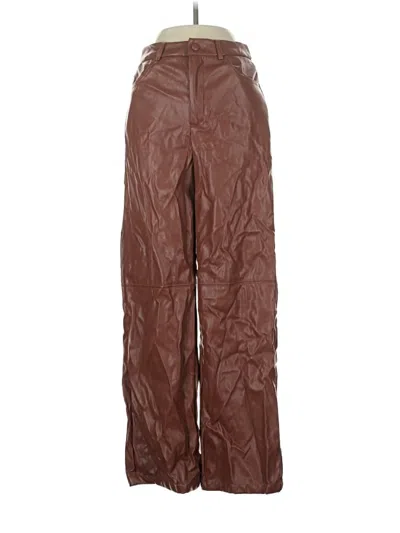 Pre-owned Shein Casual Pants In Brown
