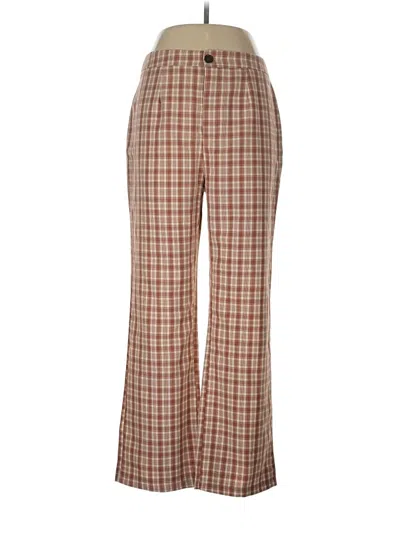 Pre-owned Shein Casual Pants In Brown