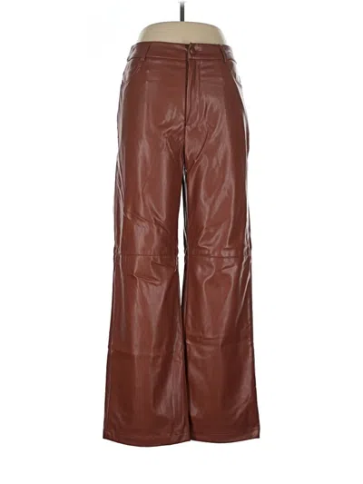 Pre-owned Shein Casual Pants In Brown