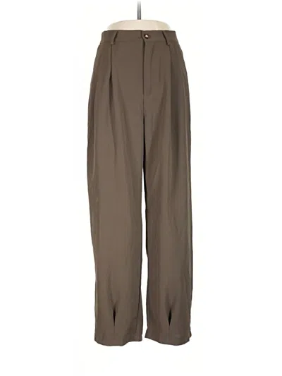 Pre-owned Shein Casual Pants In Brown