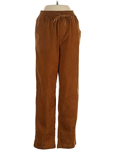 Pre-owned Shein Casual Pants In Brown