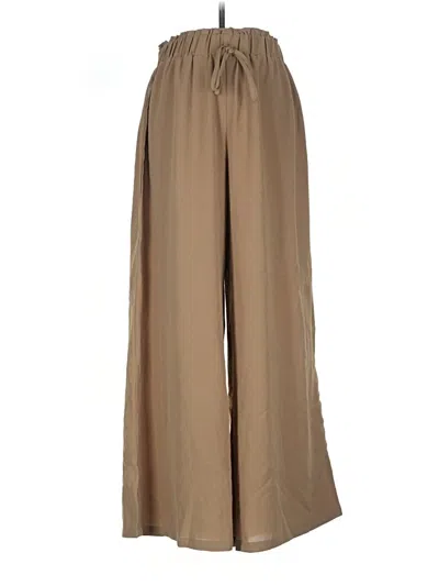 Pre-owned Shein Casual Pants In Brown