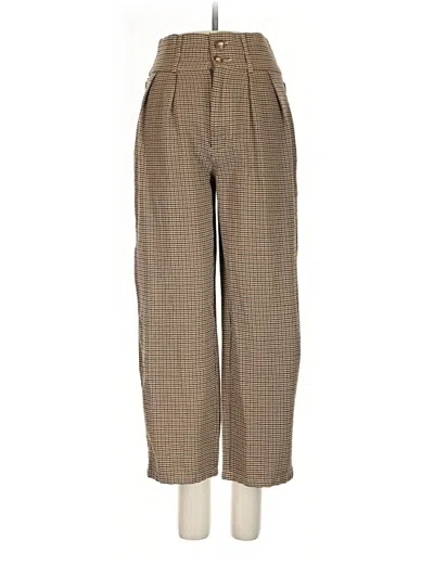 Pre-owned Shein Casual Pants In Brown