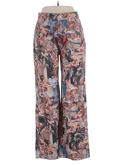Pre-owned Shein Casual Pants In Brown