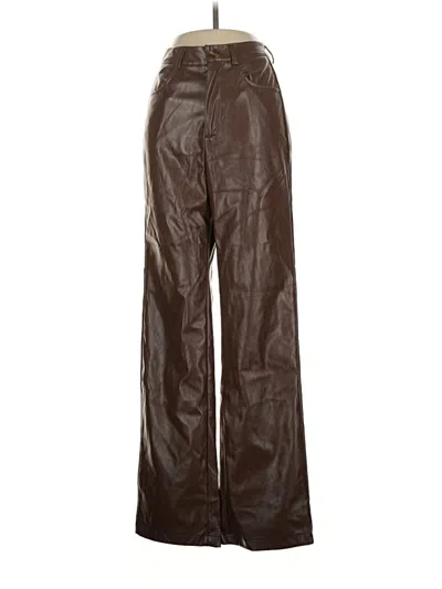 Pre-owned Shein Casual Pants In Brown