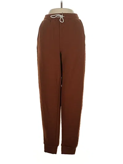 Pre-owned Shein Casual Pants In Brown