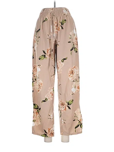 Pre-owned Shein Casual Pants In Brown