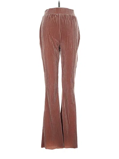 Pre-owned Shein Casual Pants In Brown