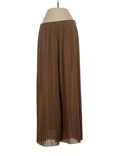 Pre-owned Shein Casual Pants In Brown