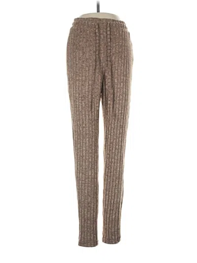 Pre-owned Shein Casual Pants In Brown