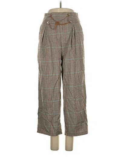 Pre-owned Shein Casual Pants In Brown