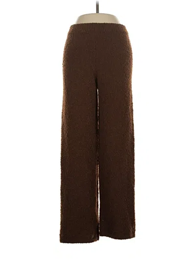 Pre-owned Shein Casual Pants In Brown