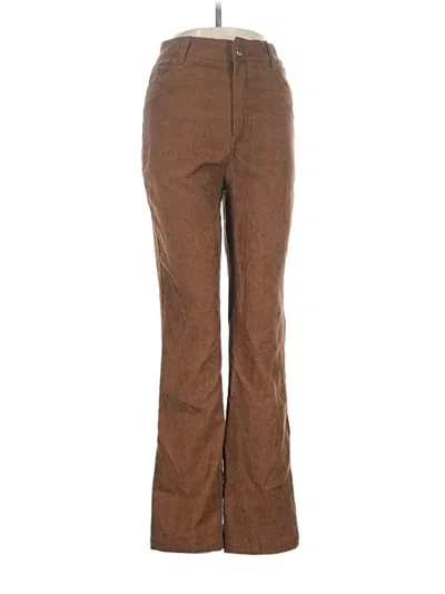 Pre-owned Shein Casual Pants In Brown