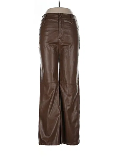 Pre-owned Shein Casual Pants In Brown