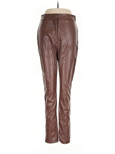 Pre-owned Shein Casual Pants In Brown
